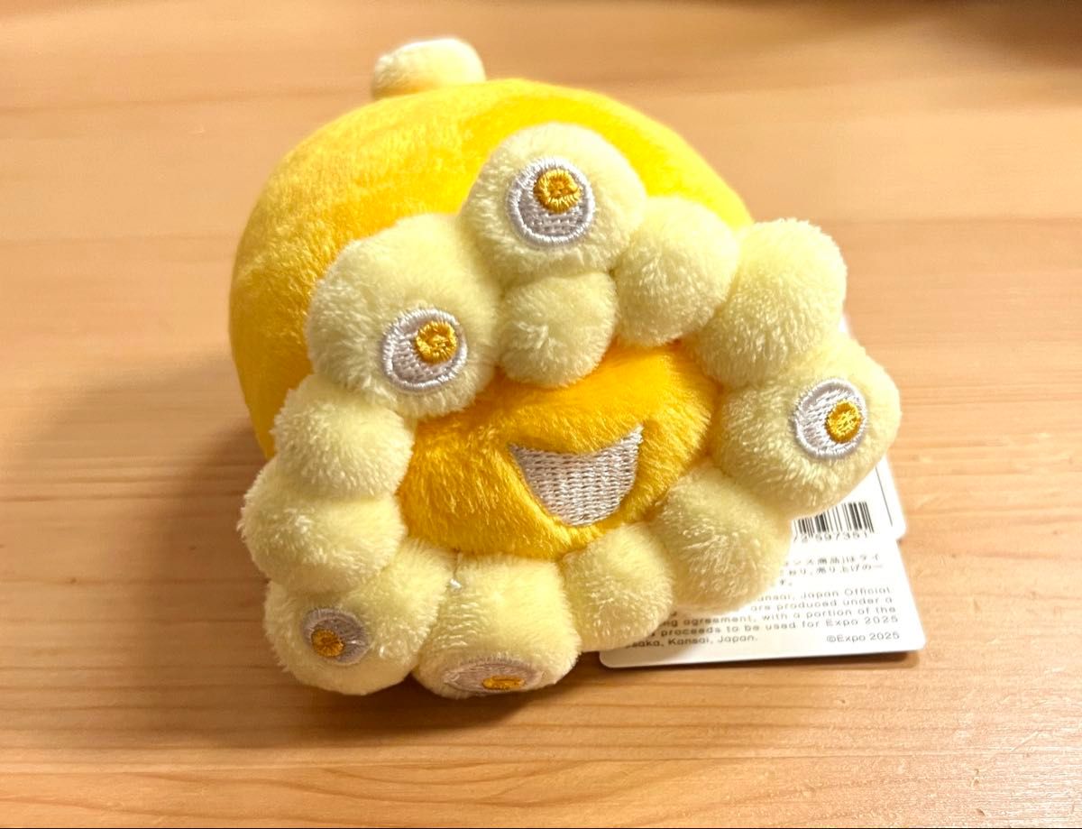 新品未使用品】ミャクミャク ロールお手玉マスコット イエロー