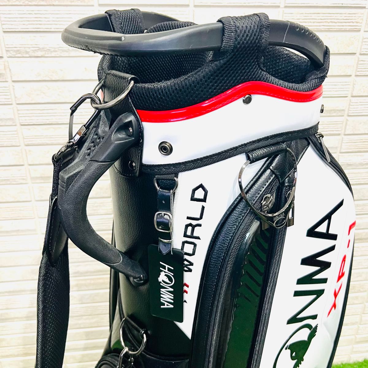 美品 HONMA ホンマ キャディバッグ ゴルフバッグ ツアーワールド XP-1