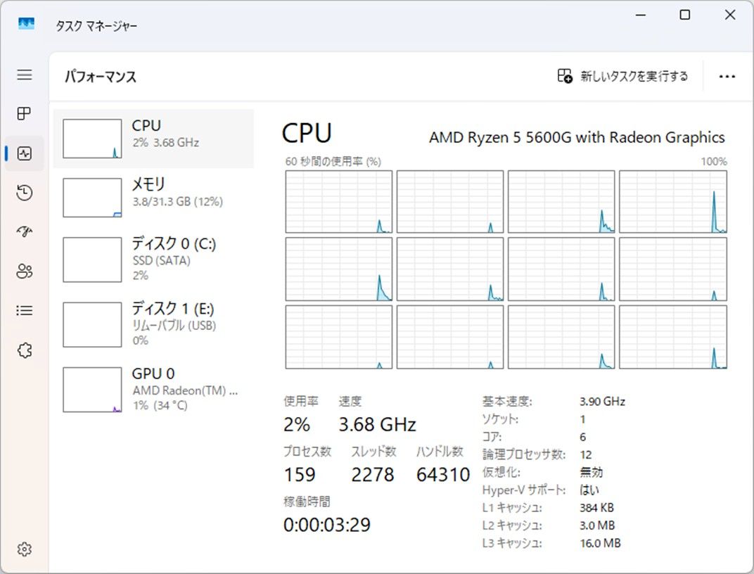 AMD Ryzen5 5600G 中古動作確認済｜Yahoo!フリマ（旧PayPayフリマ）