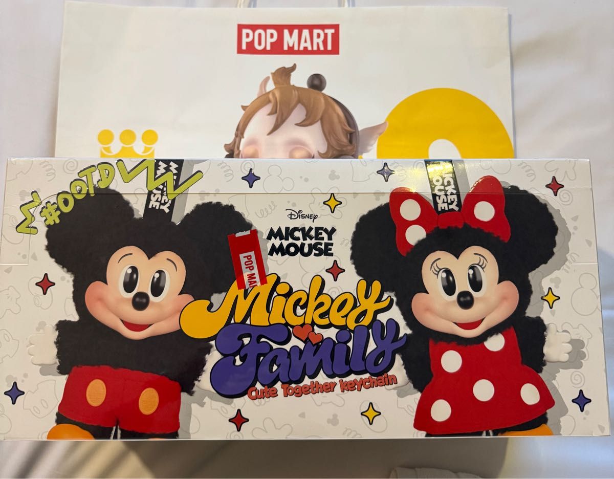 正規品 完全未開封 ポップマート ミッキーファミリー アソート POPMART