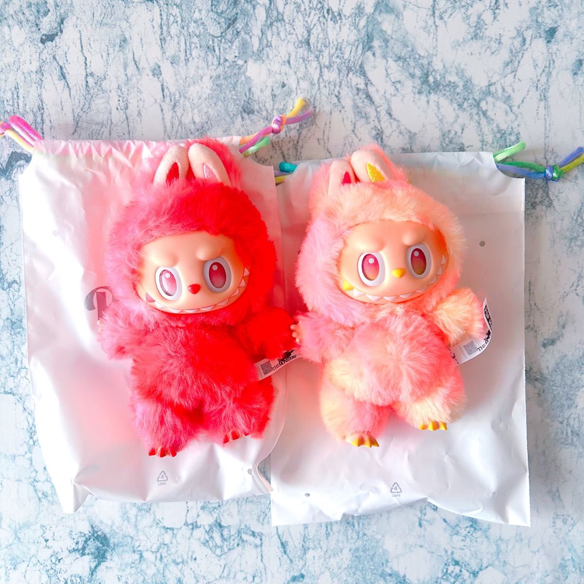 正規品 ラブブ 赤 ピンク LOYALTY LOVE セット THE MONSTERS Big into