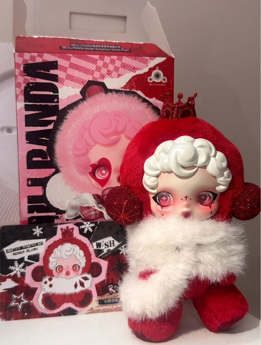 POPMART SKULLPANDA Winter Symphony ぬいぐるみ シークレット｜Yahoo