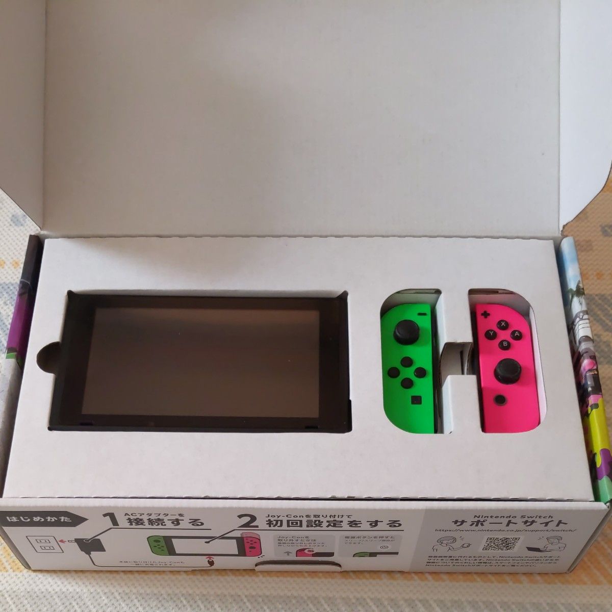 Nintendo Switch スプラトゥーン2セット 本体 ソフト無し ニンテンドー