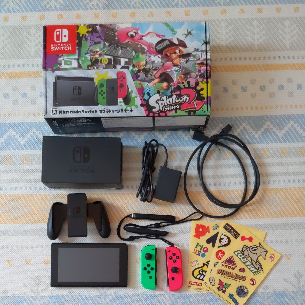 Nintendo Switch スプラトゥーン2セット 本体 ソフト無し ニンテンドー
