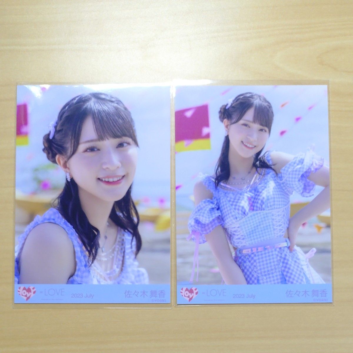秘蔵生写真 佐々木舞香 LOVE イコラブ 1stAL 全部、内緒。 秘蔵生写真
