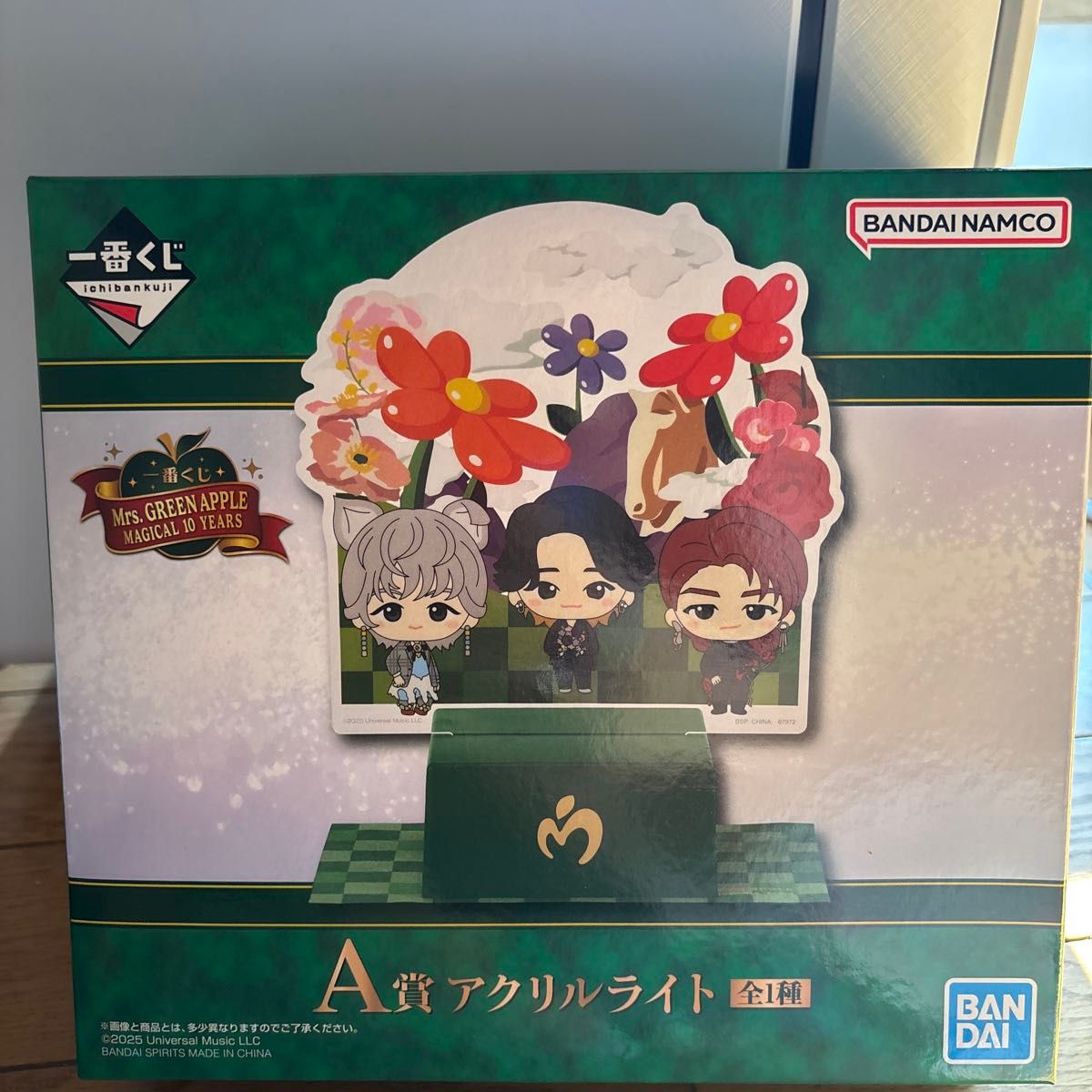 Mrs GREEN APPLE 一番くじ A賞 アクリルライト｜Yahoo!フリマ（旧