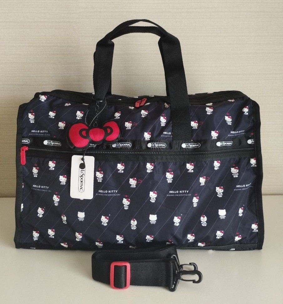 レスポートサック ボストンバッグ ハローキティ 50周年｜Yahoo!フリマ