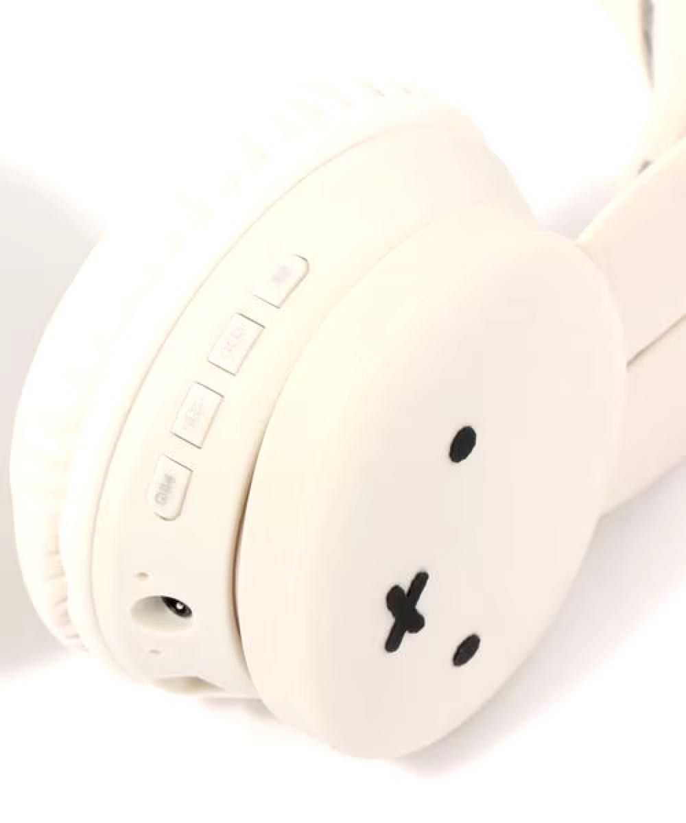 新品未開封 studio CLIP ミッフィー 2WAYワイヤレスヘッドホン 白