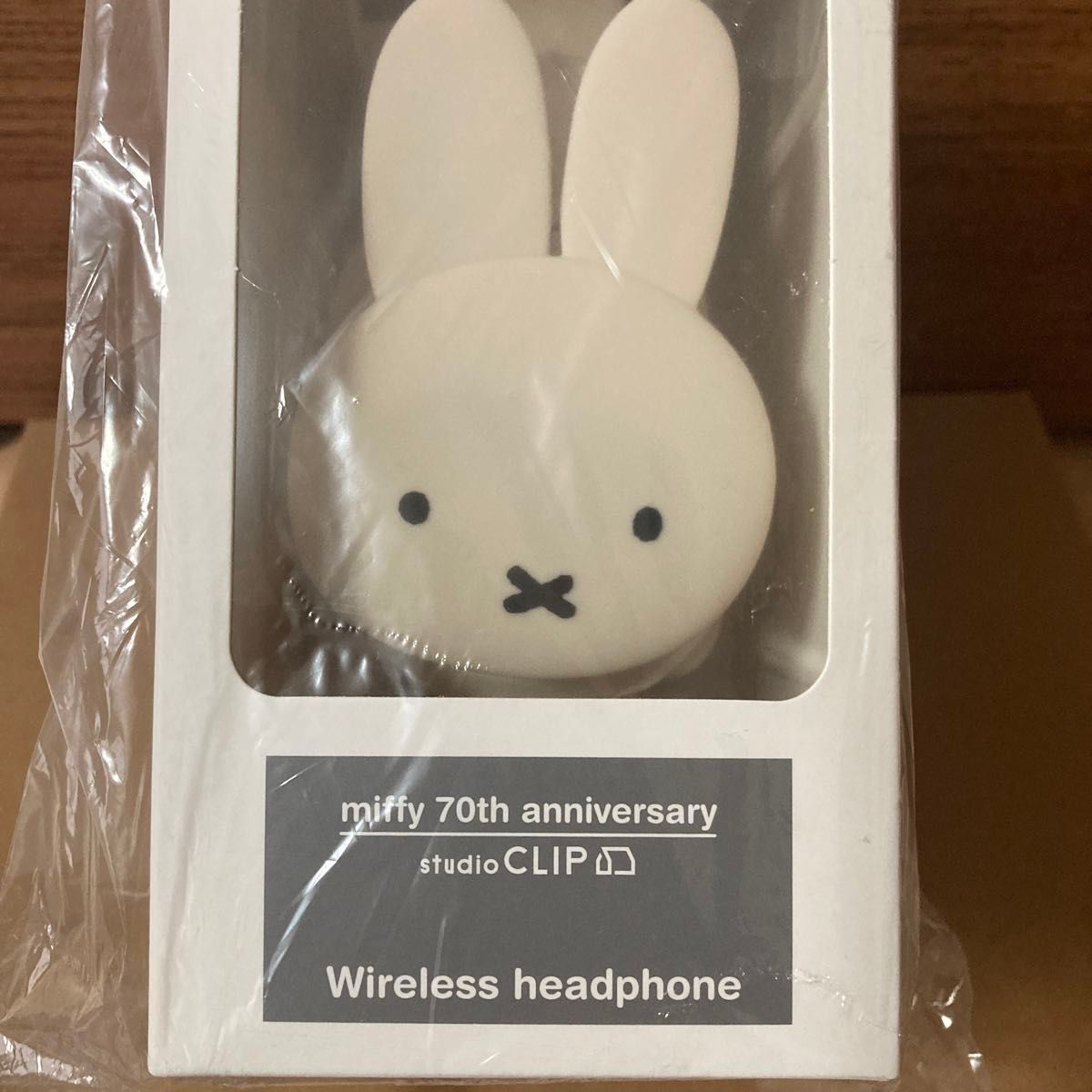 新品未開封 studio CLIP ミッフィー 2WAYワイヤレスヘッドホン 白