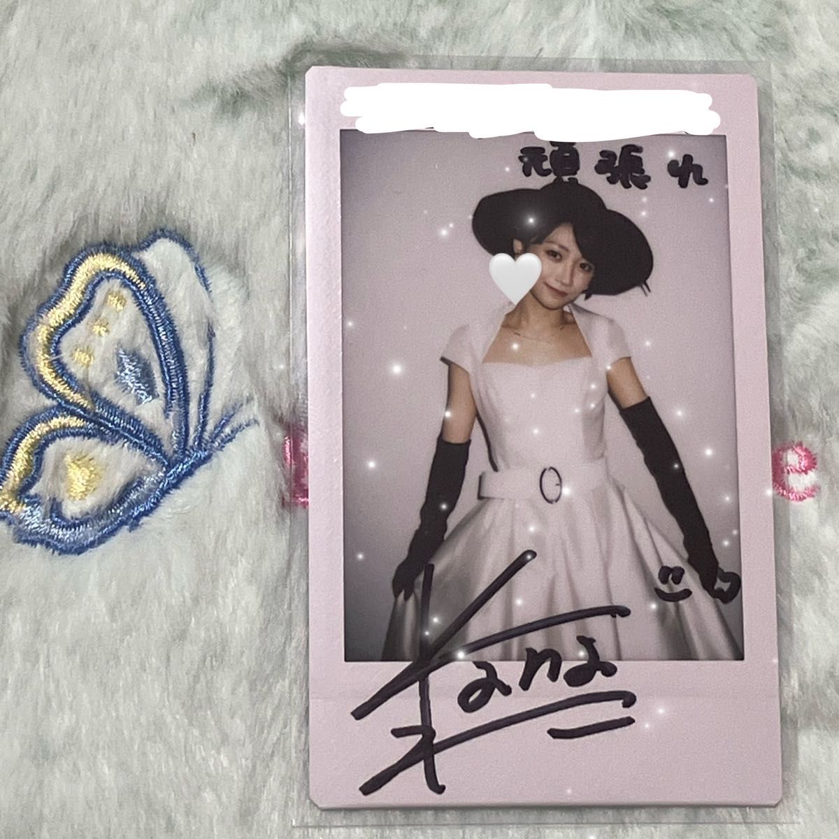 板倉可奈 チェキ 生誕 誕生日 きゅーすと CUTIE STREET 直筆サイン入り