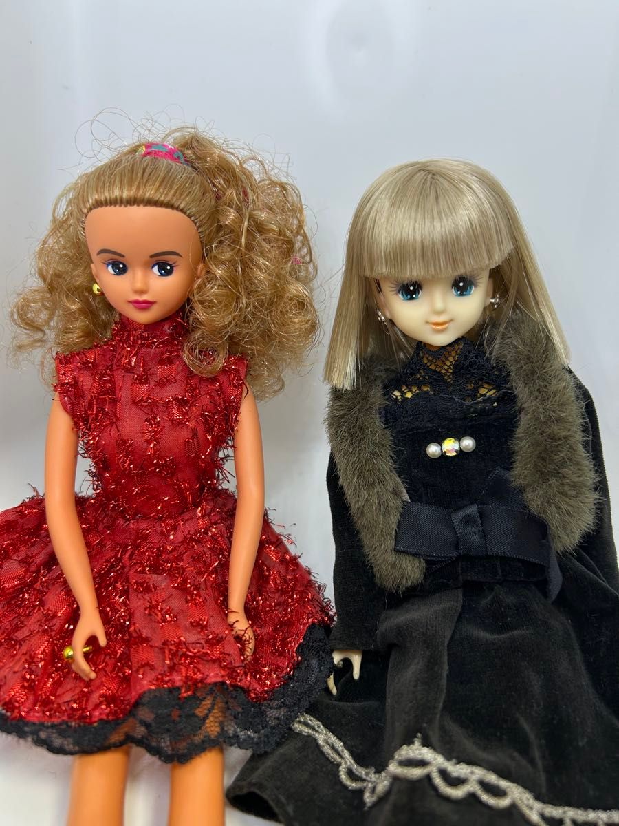 タカラ バービー エクセリーナ ジェニー 当時物 オリジナルドレス 青目