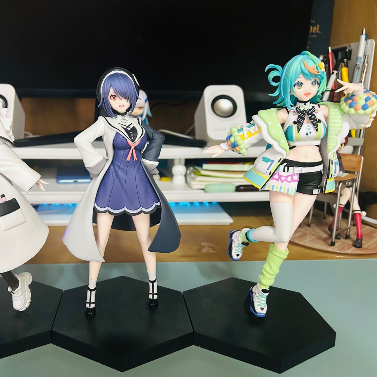 あおぎり高校 フィギュア 2種セット 音霊魂子 ぷわぷわぽぷら｜Yahoo