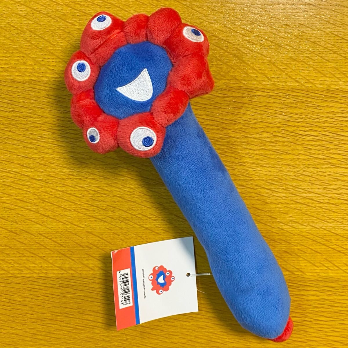 新品】ミャクミャク ピコピコ棒 にぎにぎ人形 押し笛 鳴き笛入り