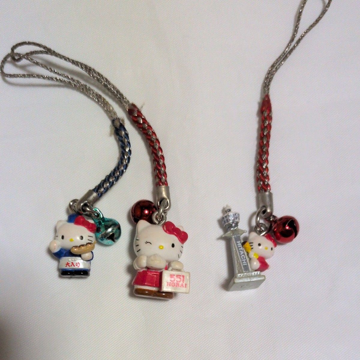 ご当地キティ ストラップ 根付 大阪限定3個セット ハローキティ｜Yahoo