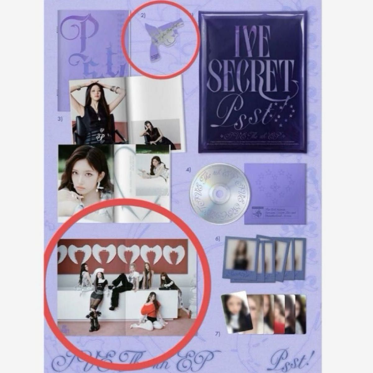 IVE SECRET ポスター ステッカー セット｜Yahoo!フリマ（旧PayPayフリマ）