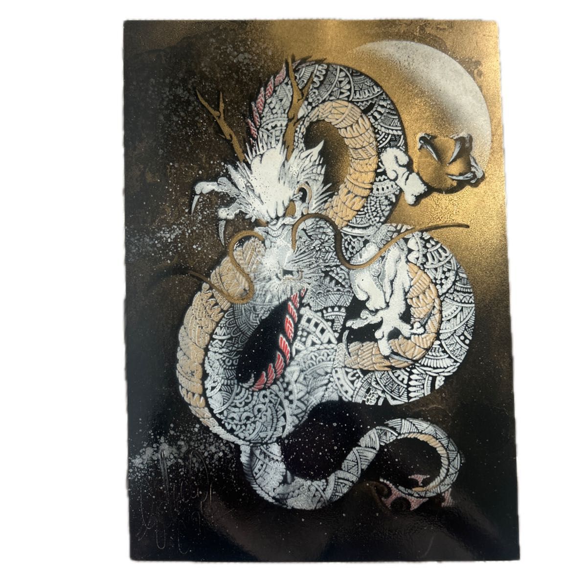 スプレーアート エデン 龍 原画｜Yahoo!フリマ（旧PayPayフリマ）