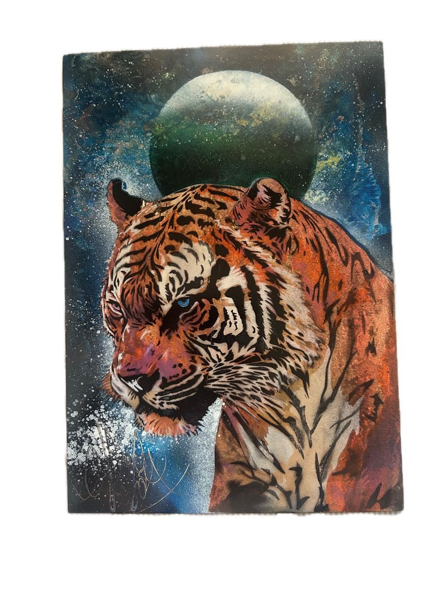 スプレーアート エデン 虎 原画｜Yahoo!フリマ（旧PayPayフリマ）
