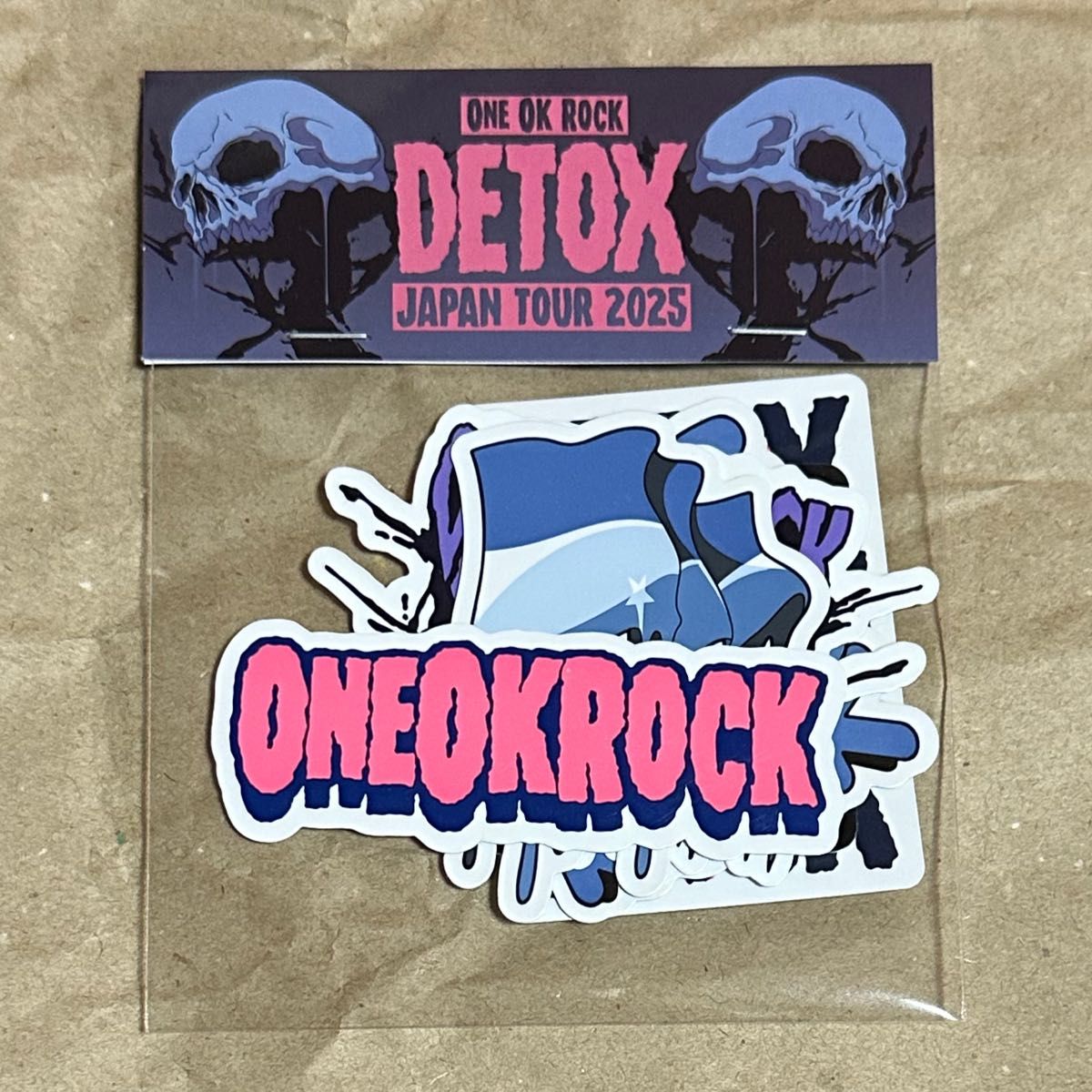 2025 DETOX JAPAN ステッカーセット ONE OK ROCK｜Yahoo!フリマ（旧