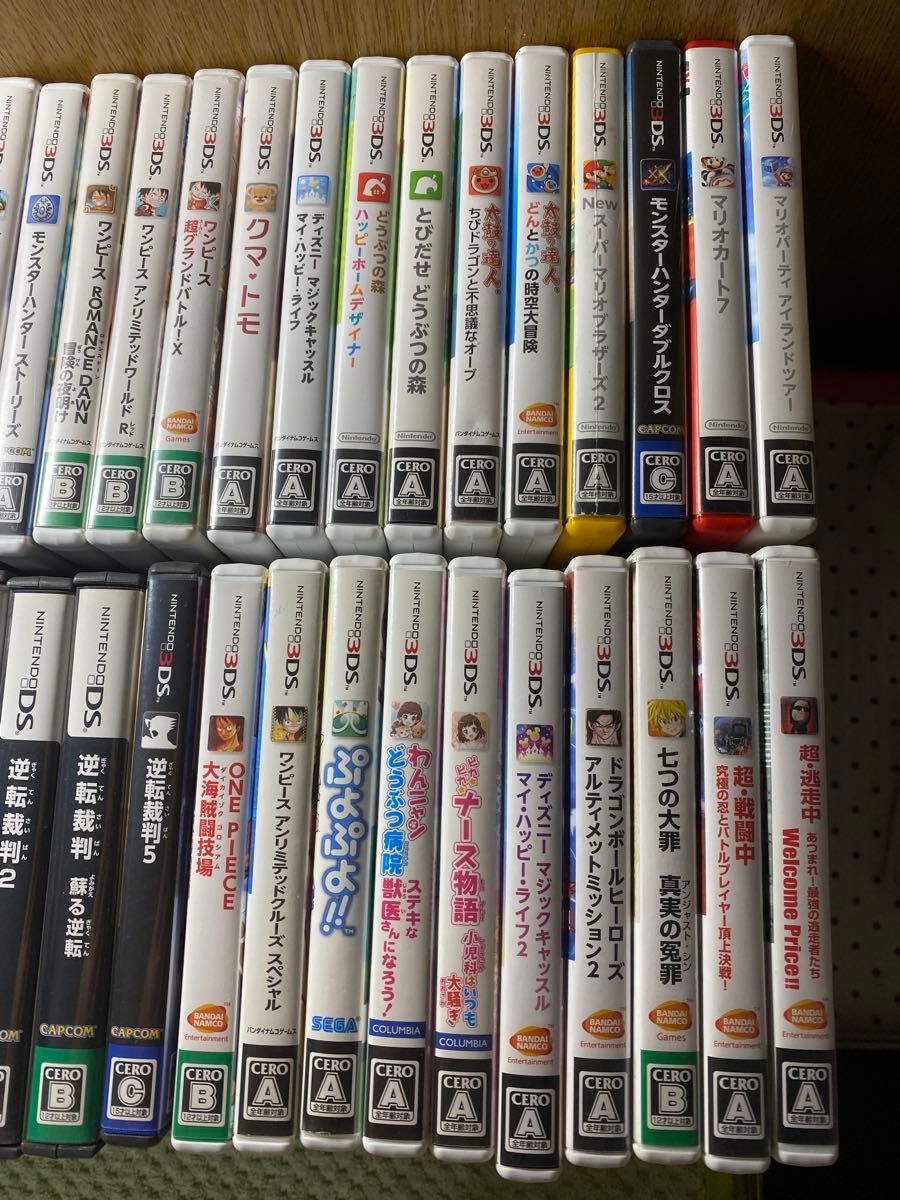 3DS DSカセット40本 まとめ売り ジャンク｜Yahoo!フリマ（旧PayPayフリマ）