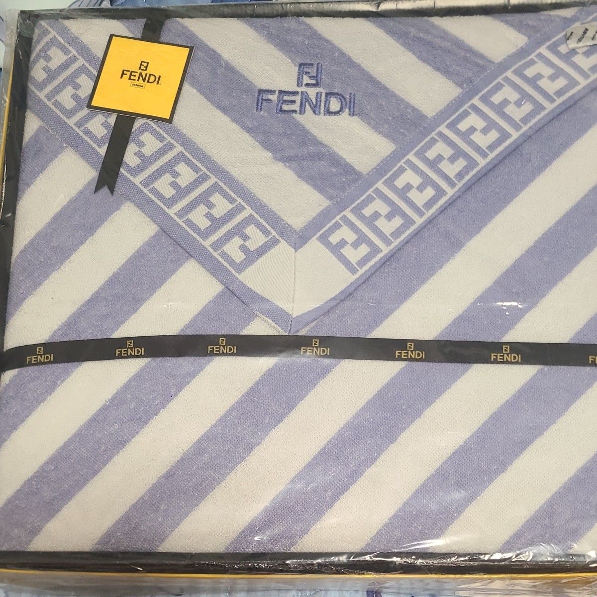 FENDI フェンディ タオルケット ロゴ ブランド 寝具 布団｜Yahoo