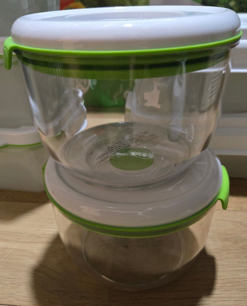 ショップジャパン Fosa フォーサ 真空コンテナ 真空保存容器7点セット