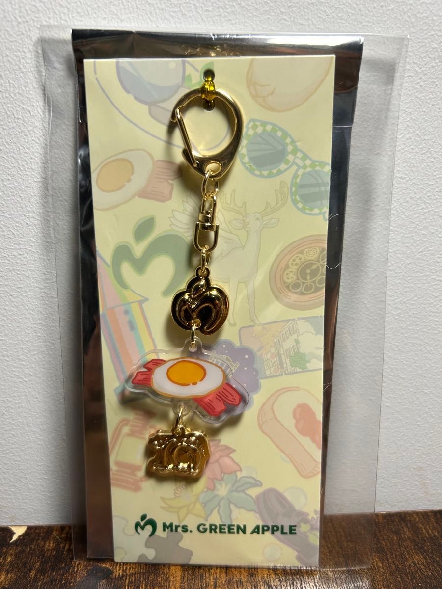 Mrs GREEN APPLEランダムチャームキーホルダーbreakfast ミセス