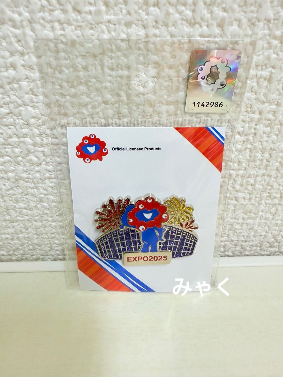 大阪・関西万博2025 ミャクミャク 大屋根リング 花火 ピンバッジ