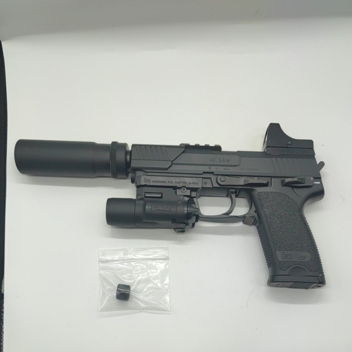 動作確認済】 東京マルイ USP 電動ガン サプレッサー ドットサイト