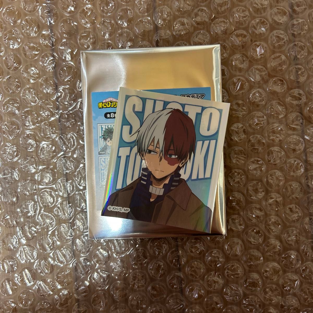 ヒロアカ マルイ OIOI 轟焦凍 クリアカード 缶バッジ ステッカー