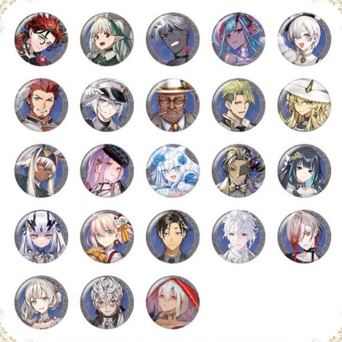 fgo agf ポートレイト 霊基召喚缶バッジ 宮本伊織 FGO 霊基召喚缶