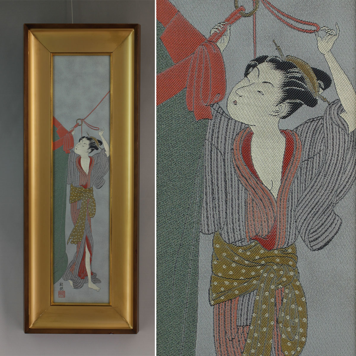 真作/四国八十八ヶ所霊場/布袋屋掛軸HB-481