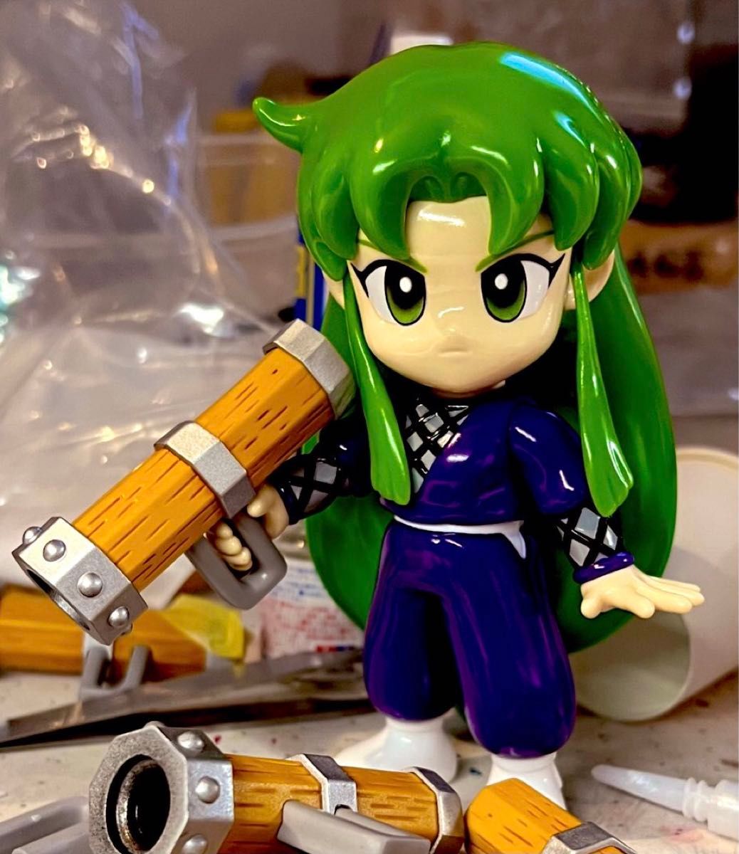 chang chang がんばれゴエモン ヤエちゃん ソフビ フィギュア チャン