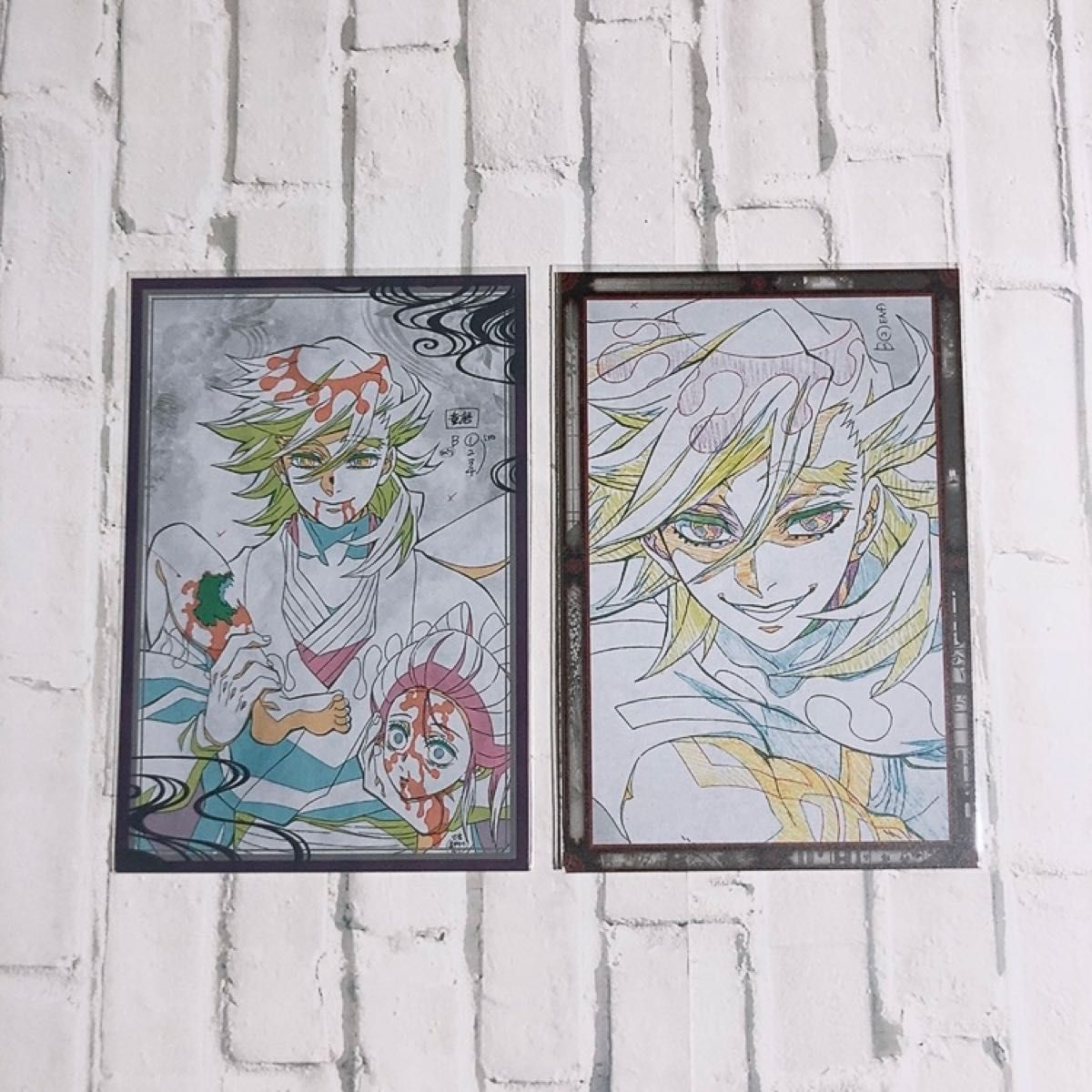 童磨 おすそ分け ポストカード ufotable dining 鬼滅の刃｜Yahoo