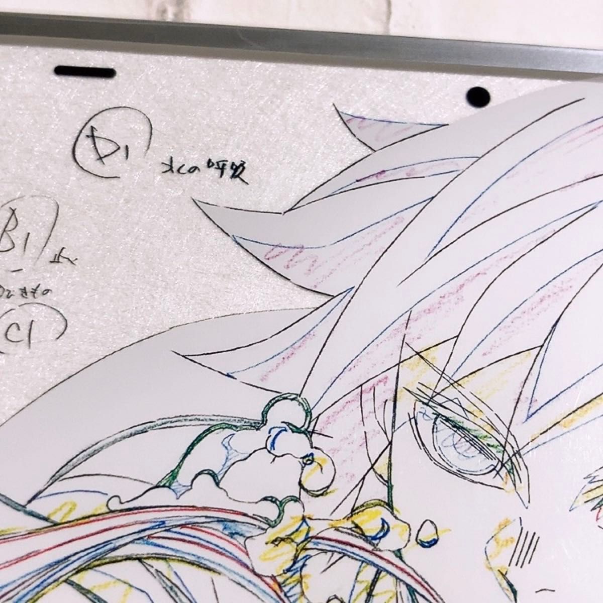 鬼滅の刃 冨岡義勇 アクリル原画色紙 A6 SMASH 鬼滅の刃 アクリル原画