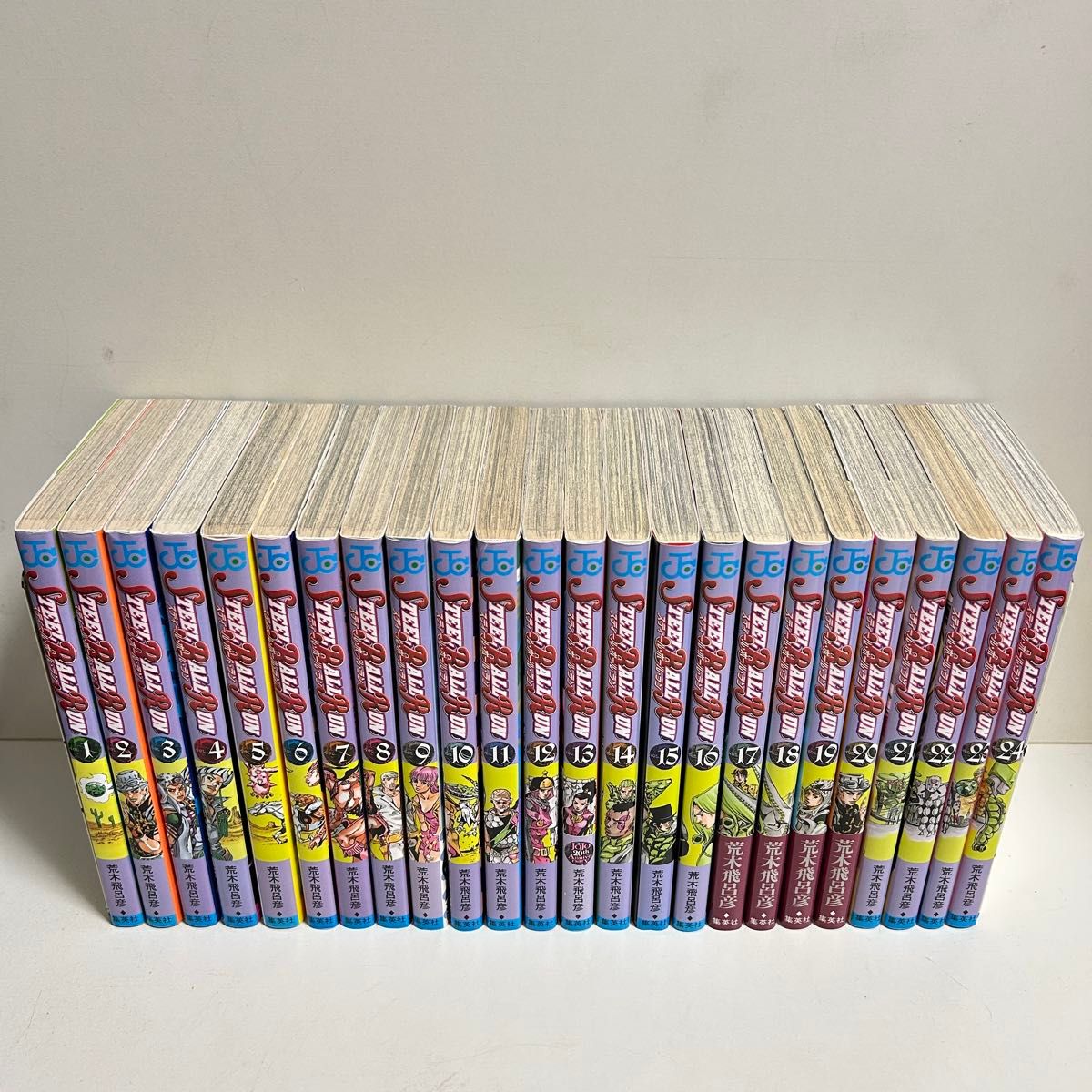 Steel ball run スティールボールラン 1〜24巻 全巻セット 全巻｜Yahoo