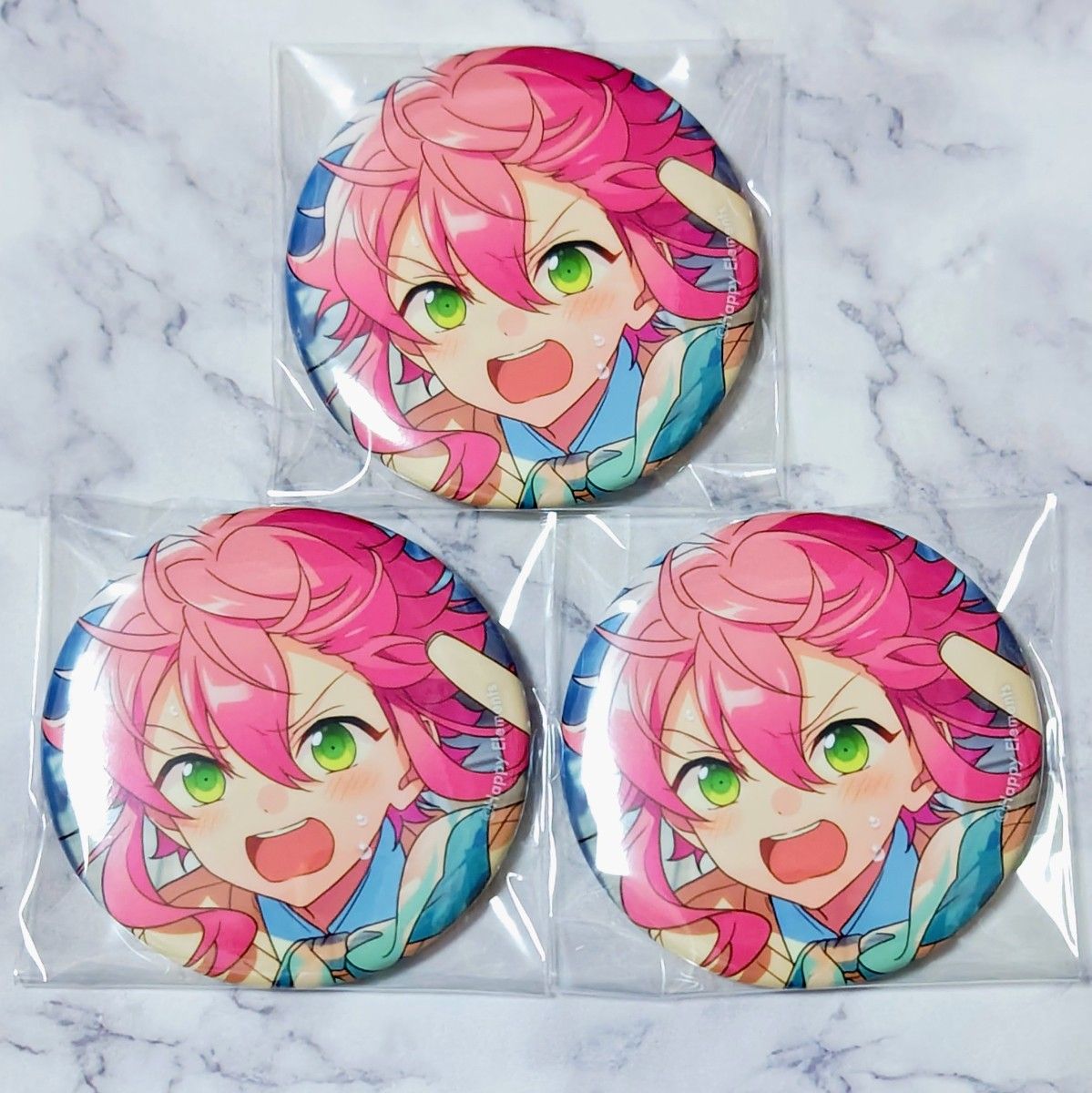 あんさんぶるスターズ！姬宫桃李ハート型缶バッジ 105点 セット