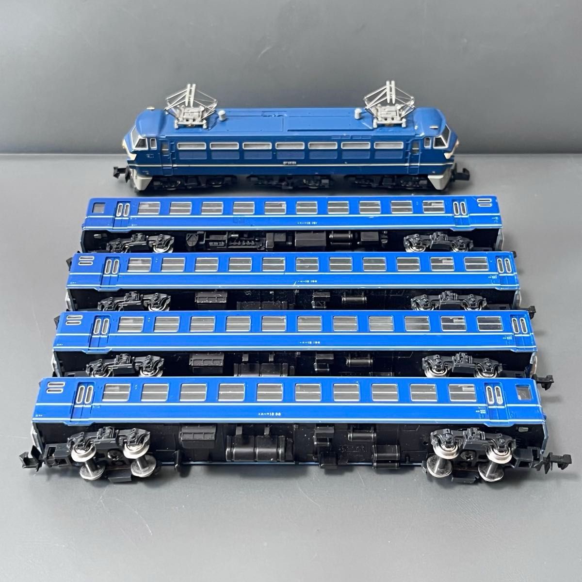 Nゲージ KATO EF66(手すり・解放テコ・ホイッスル・信号炎管 加工品