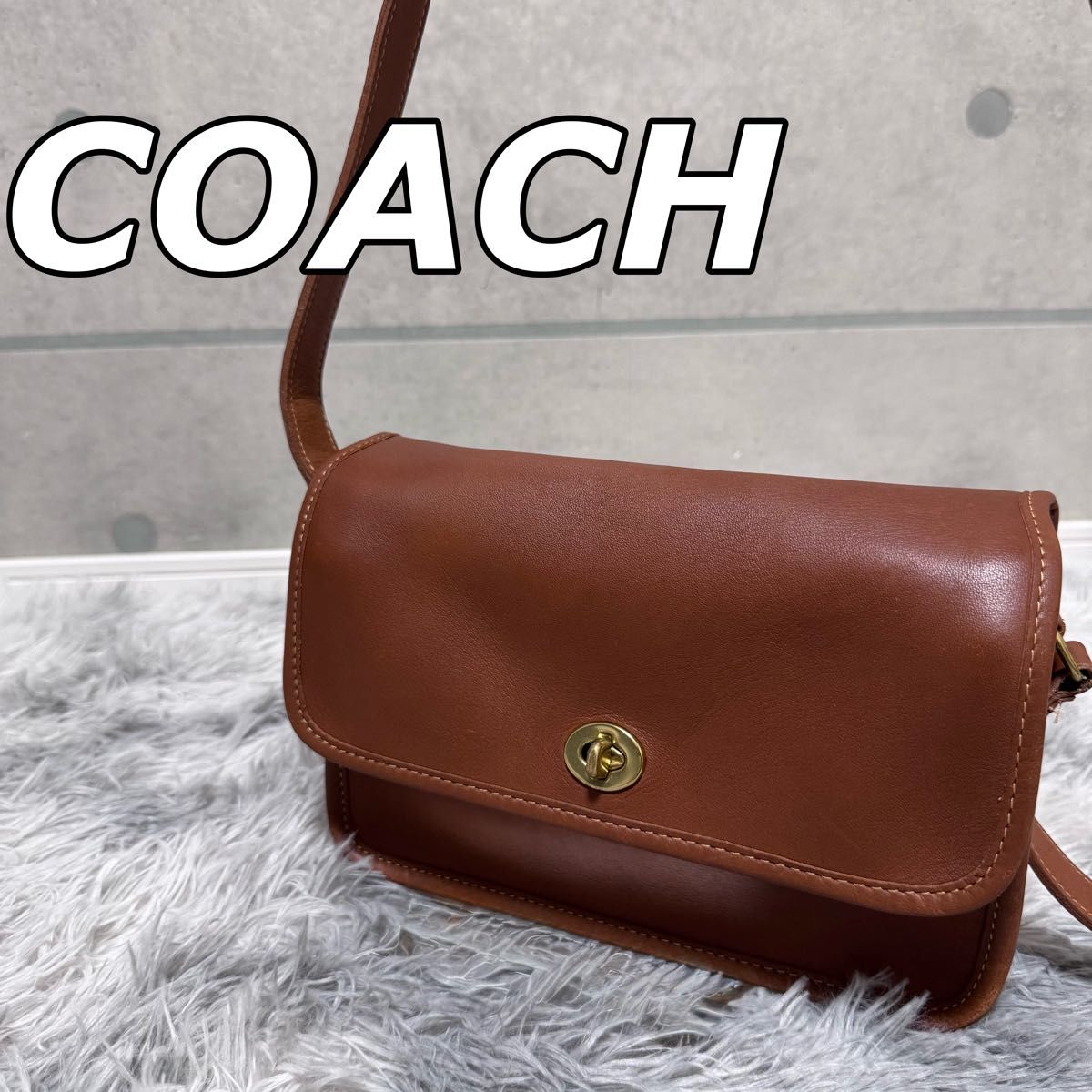 オールドコーチ ショルダーバッグ COACH レザー 斜めがけ 肩掛け