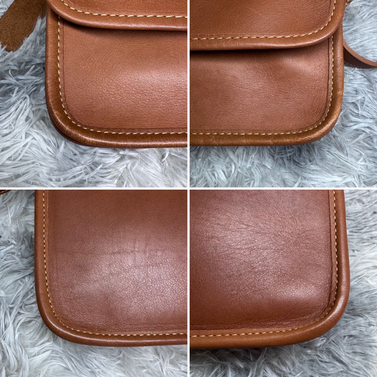 オールドコーチ ショルダーバッグ COACH レザー 斜めがけ 肩掛け