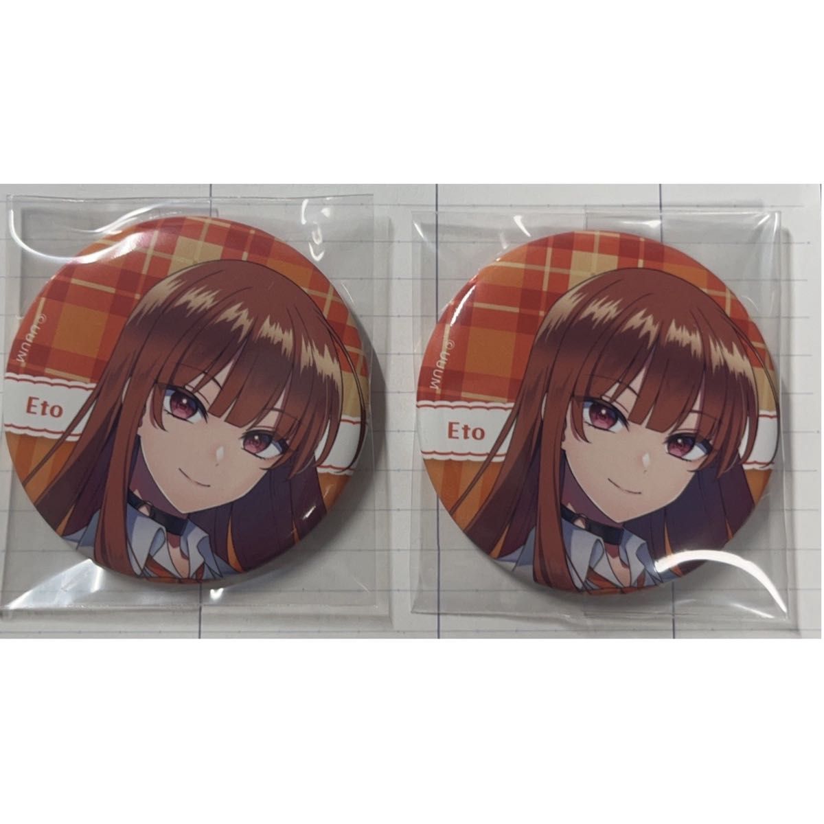 パラぴち 缶バッジ えとさん カラフルピーチ からぴちパラダイス2025