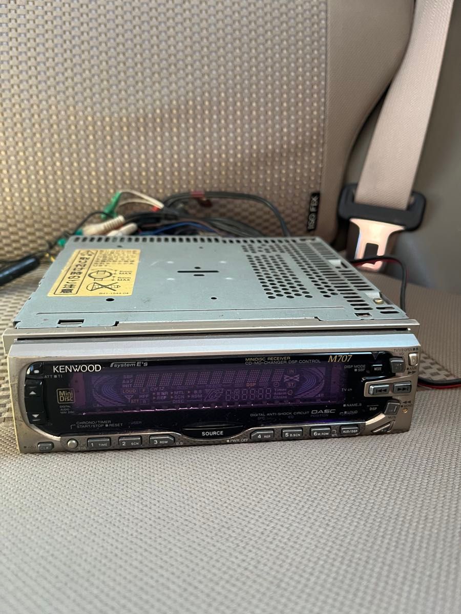 ケンウッド KENWOOD M707 電源ハーネス付属 MDデッキ｜Yahoo!フリマ