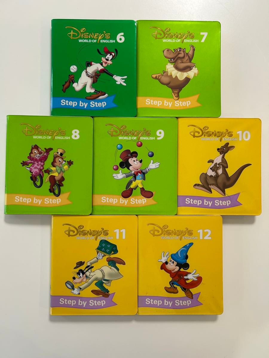 DWEディズニー英語システムStepbyStep6～12DVD子ども英語幼児教育