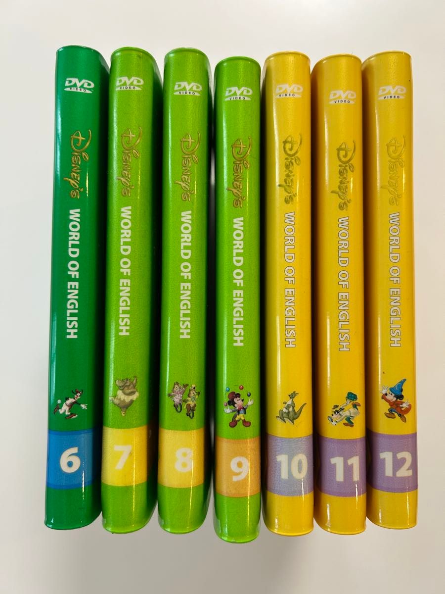 DWEディズニー英語システムStepbyStep6～12DVD子ども英語幼児教育