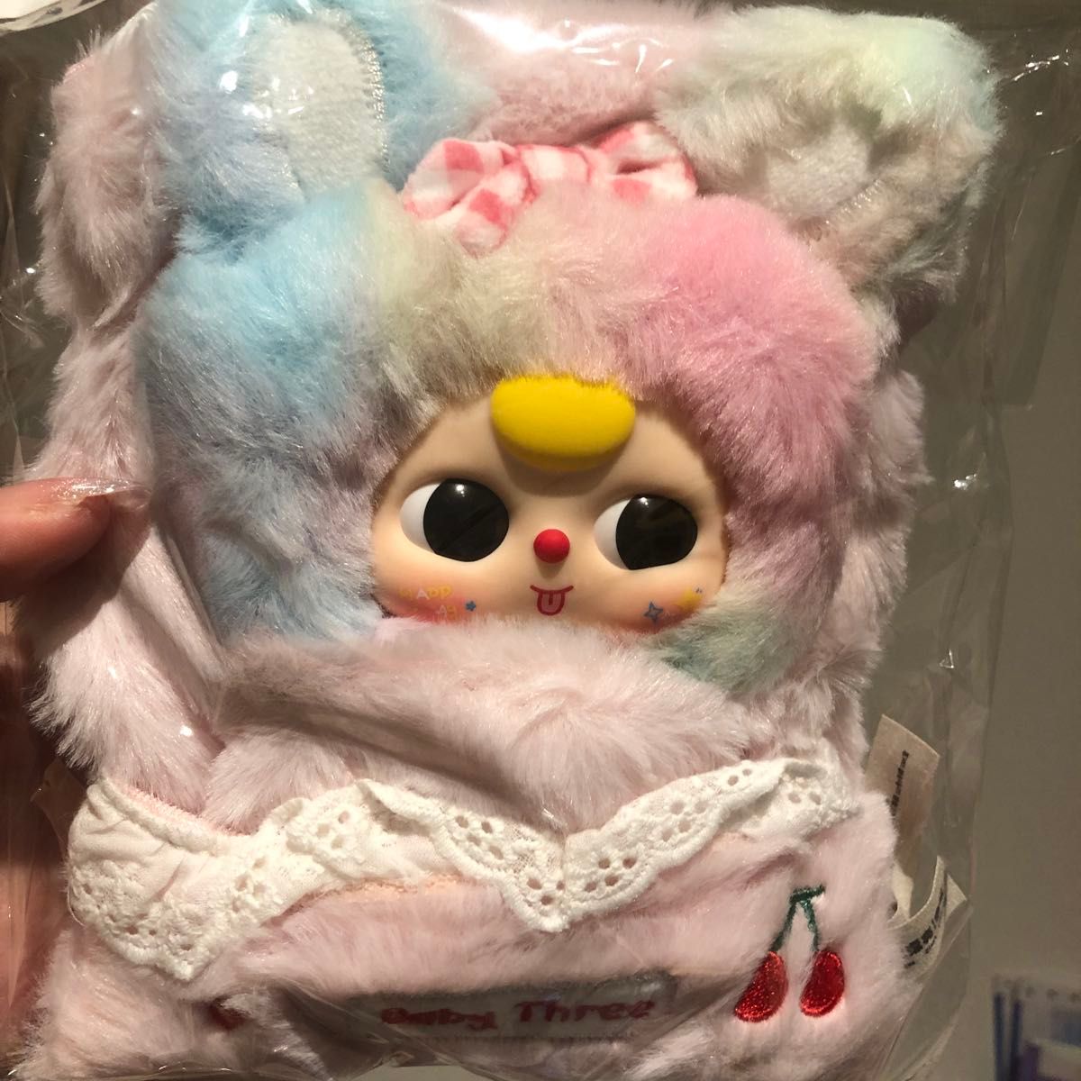 ぬいぐるみ ベイビースリー babythree ショルダー ストラップ ラブブ