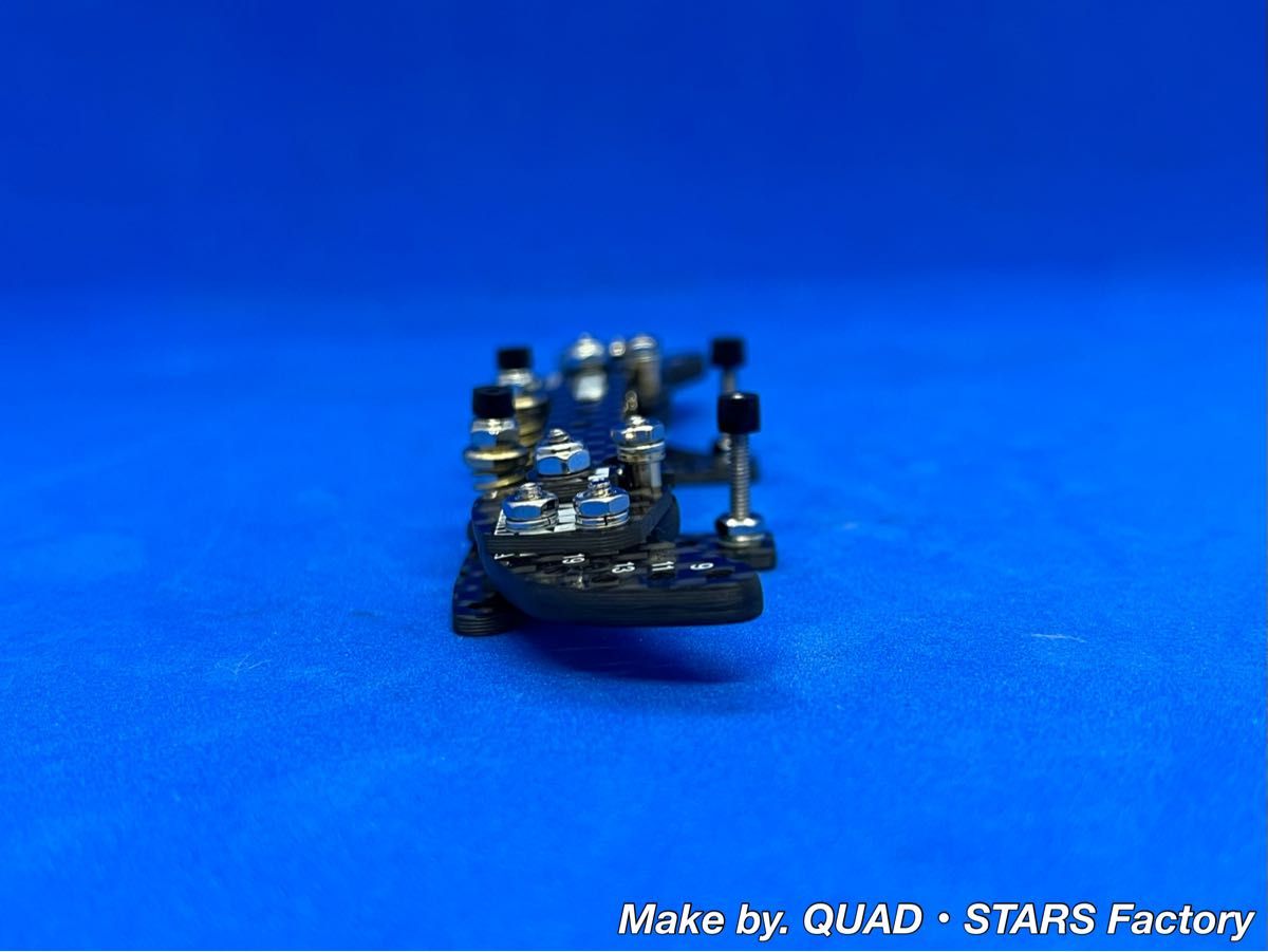 ミニ四駆・MSシャーシ用】2軸ATピボットバンパー＋1 5mm段下げ／3mm厚