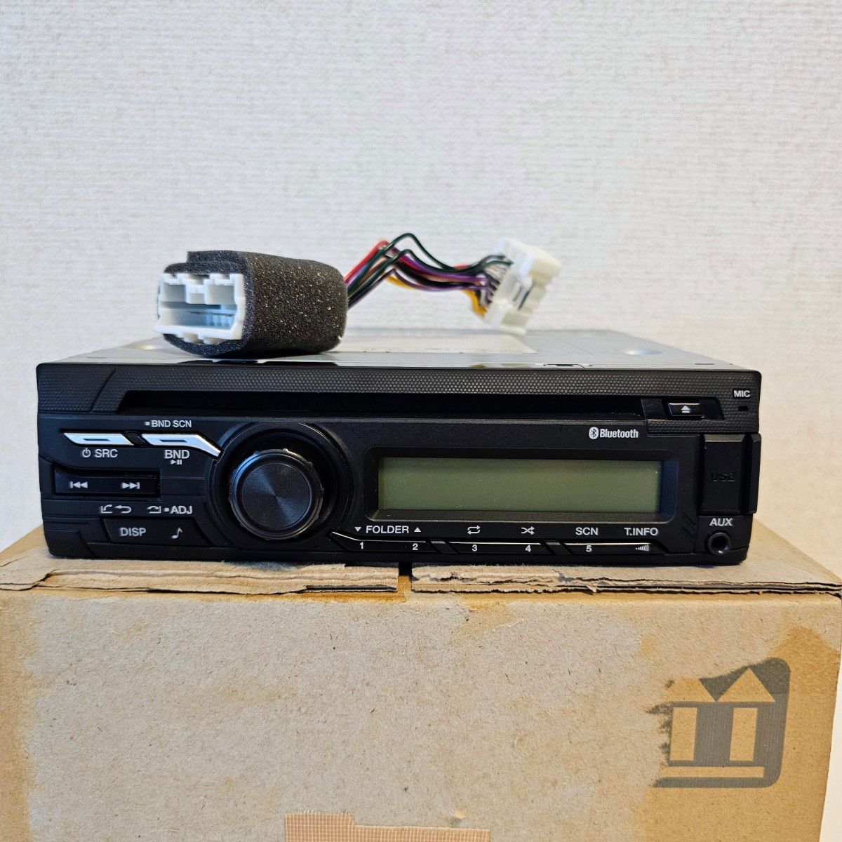 日野純正 クラリオン製 24v CD機能付き Bluetooth搭載 ラジオ