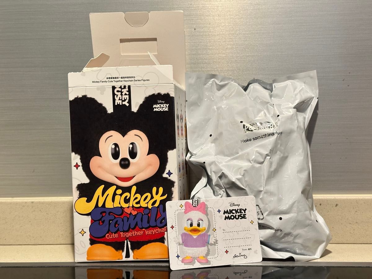 POPMART】Micky Family ミッキーファミリー ぬいぐるみ キーホルダー