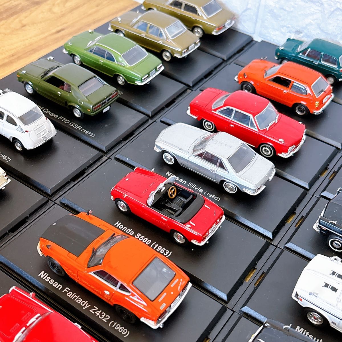 国産名車コレクション1/43 33台セット 大量 ミニカー レトロ 昭和 名車