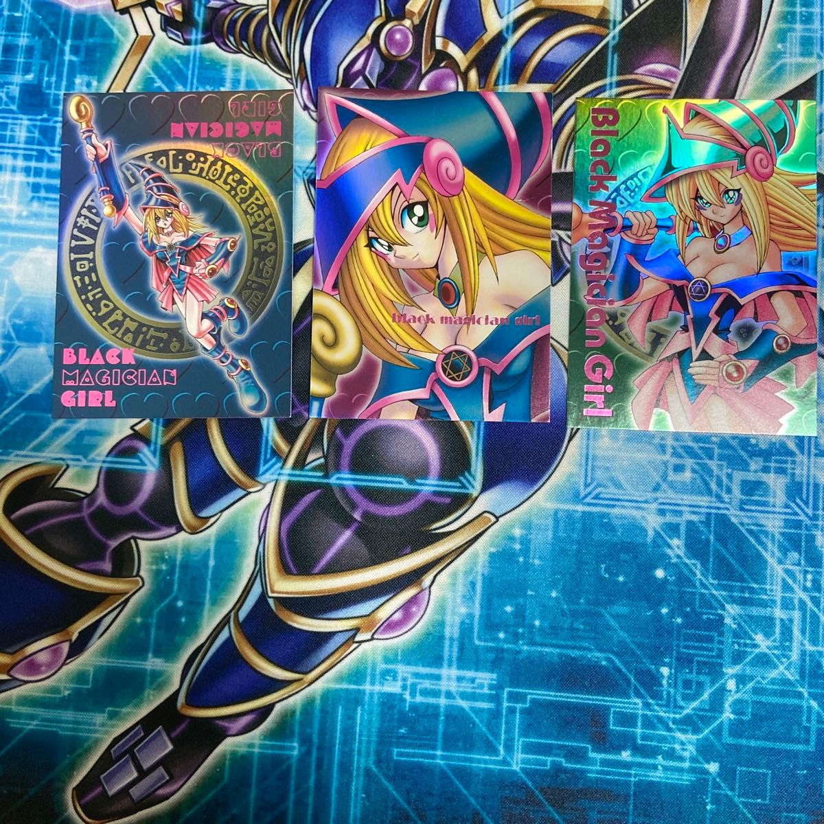 遊戯王 DDM 通常版 ブラックマジシャンガール ウルトラレア 3枚