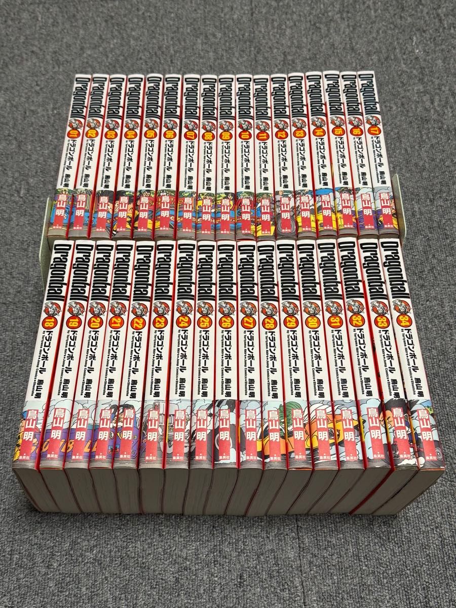 帯付き ドラゴンボール 完全版 漫画 全巻セット 1-34巻 まとめ売り